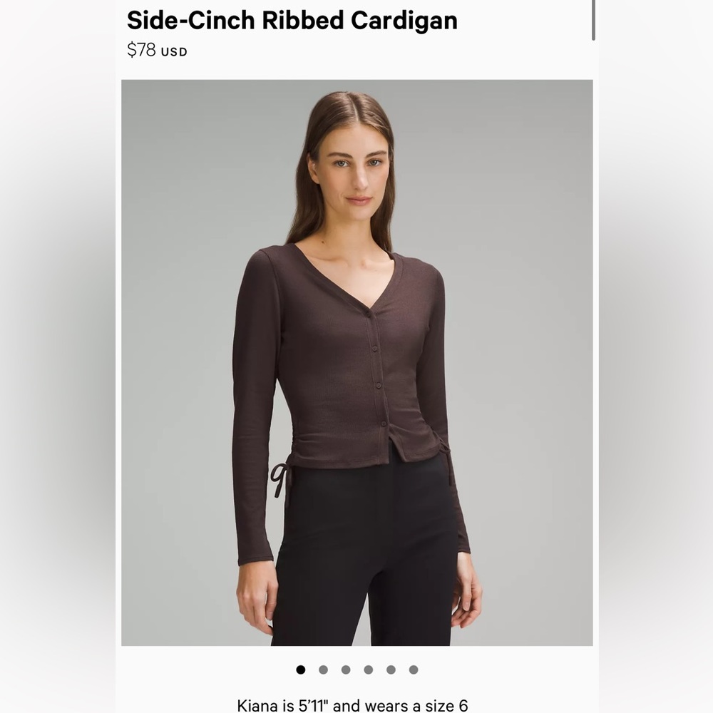 Lululemon brown top